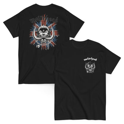 Motorhead Camiseta Heavy Metal Snaggletooth Logo Unisex Premium