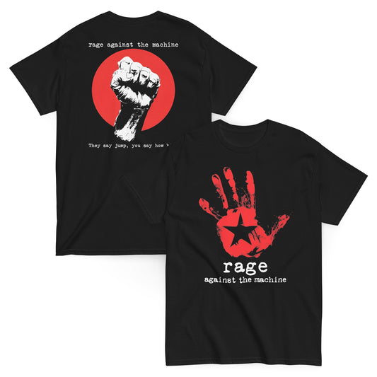 Rage Against The Machine Camiseta Rap Metal Los Ángeles Zack De La Rocha Unisex Premium