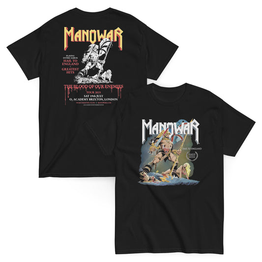 Manowar Camiseta Heavy Metal Unisex Clásica