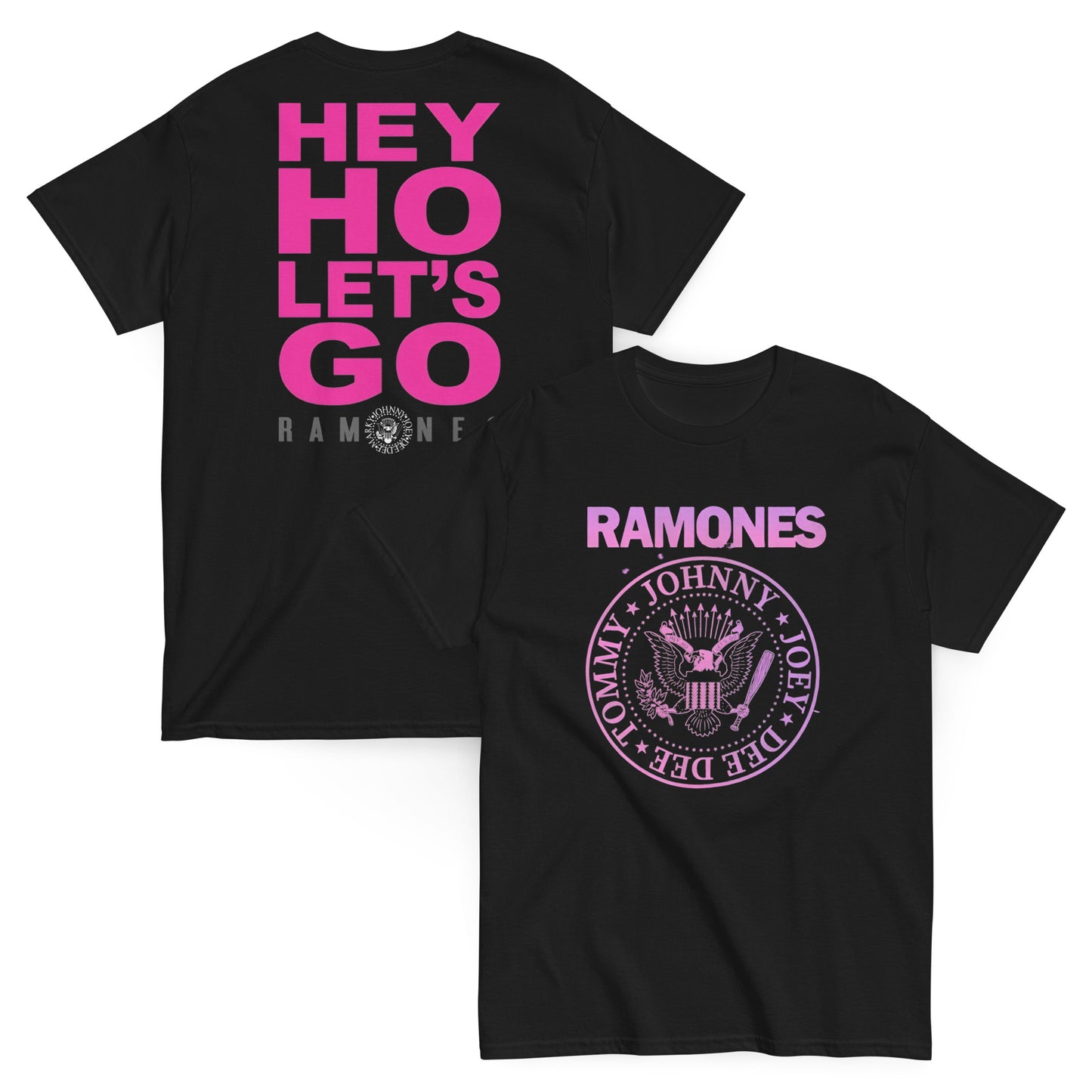 Ramones Camiseta Punk Rock Americano Unisex Premium