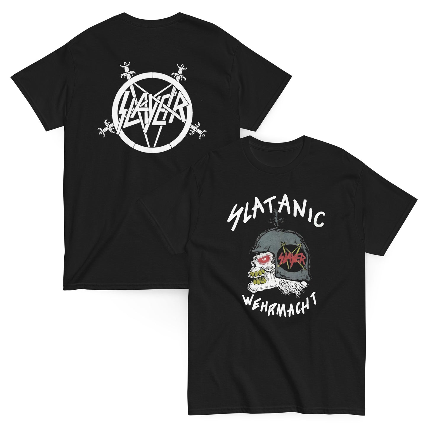 Slayer - camiseta Thrash Metal Unisex Clásica