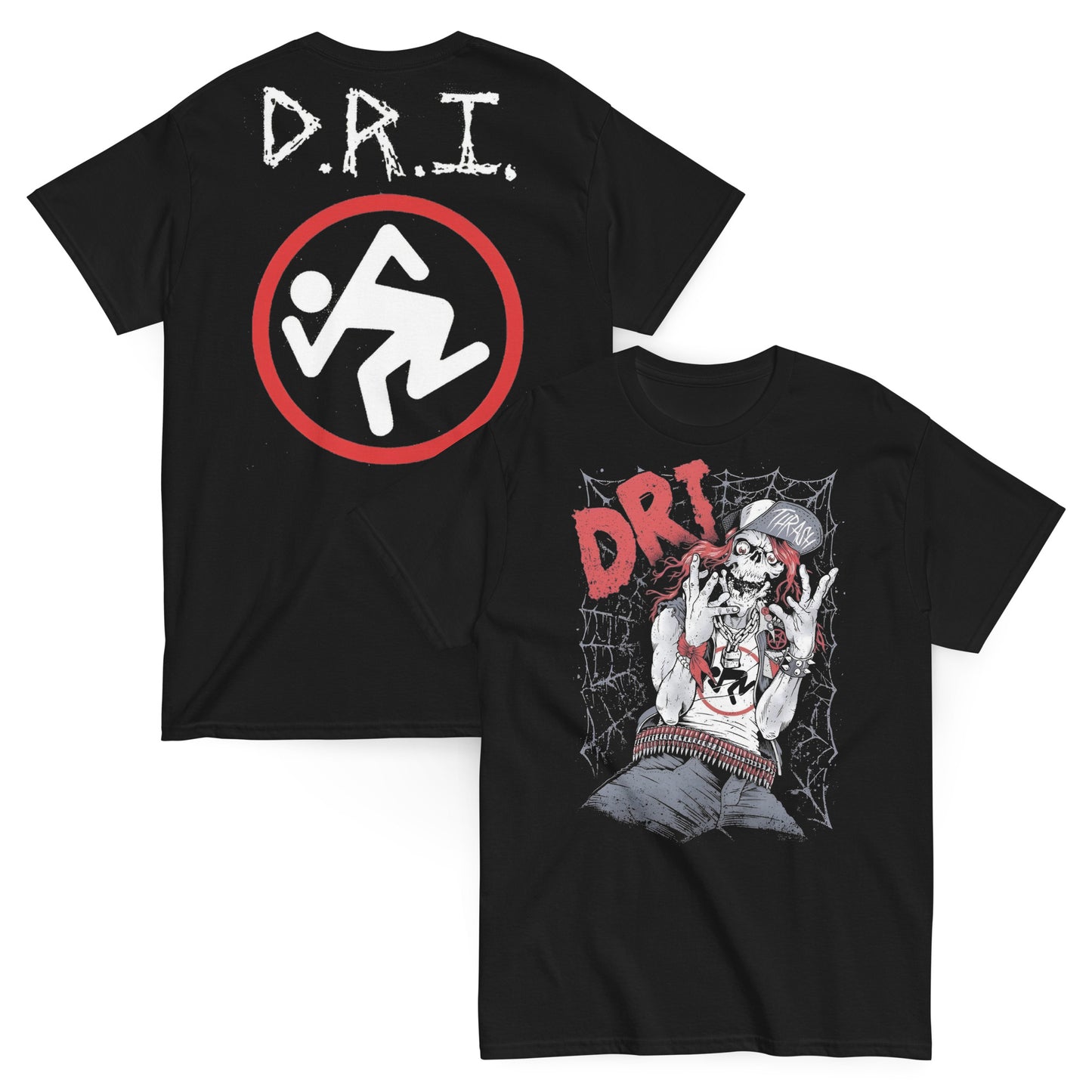 D.R.I. - Camiseta Crossover Thrash Hardcore Punk Unisex Premium