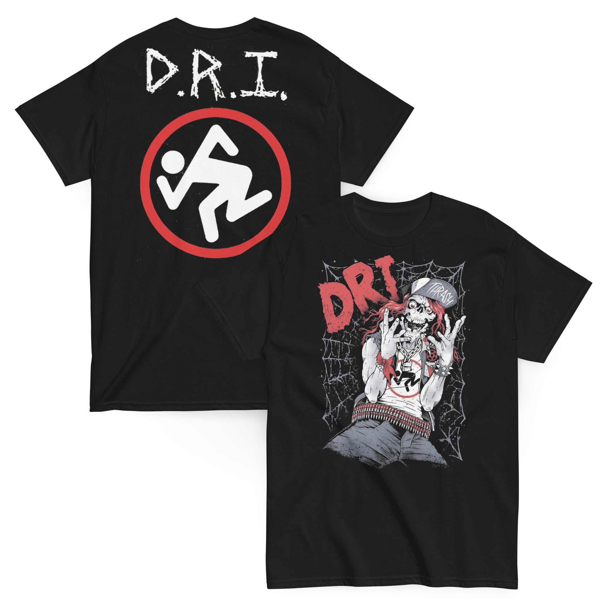 D.R.I. - Camiseta Crossover Thrash Hardcore Punk Unisex Premium