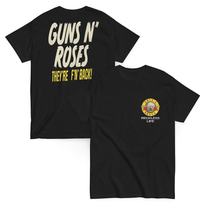 Guns N' Roses - Camiseta Hard Rock Legendaria Unisex Clásica