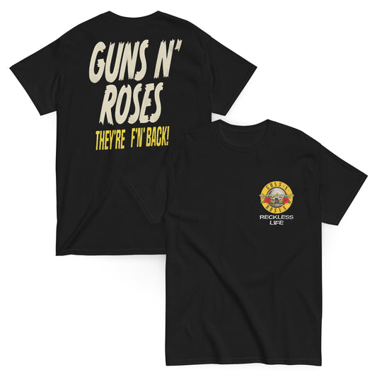 Guns N' Roses - Camiseta Hard Rock Legendaria Unisex Clásica