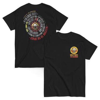 Guns N' Roses - Camiseta Hard Rock Legendaria Unisex Clásica