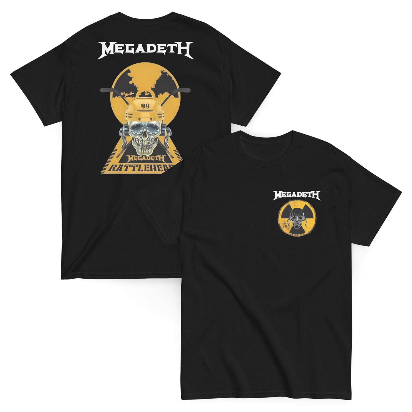 Megadeth - Camiseta Thrash Metal Clásica Unisex Premium