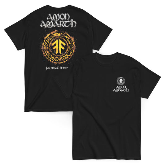 Amon Amarth Camiseta Logo Clásico Death Metal Vikingo