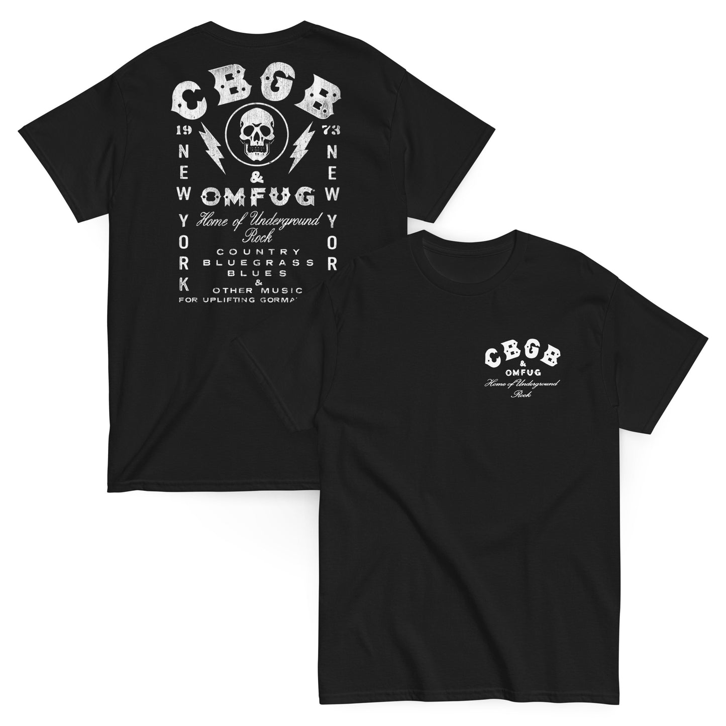 CBGB - Camiseta Club Punk Rock Legendario Nueva York Unisex