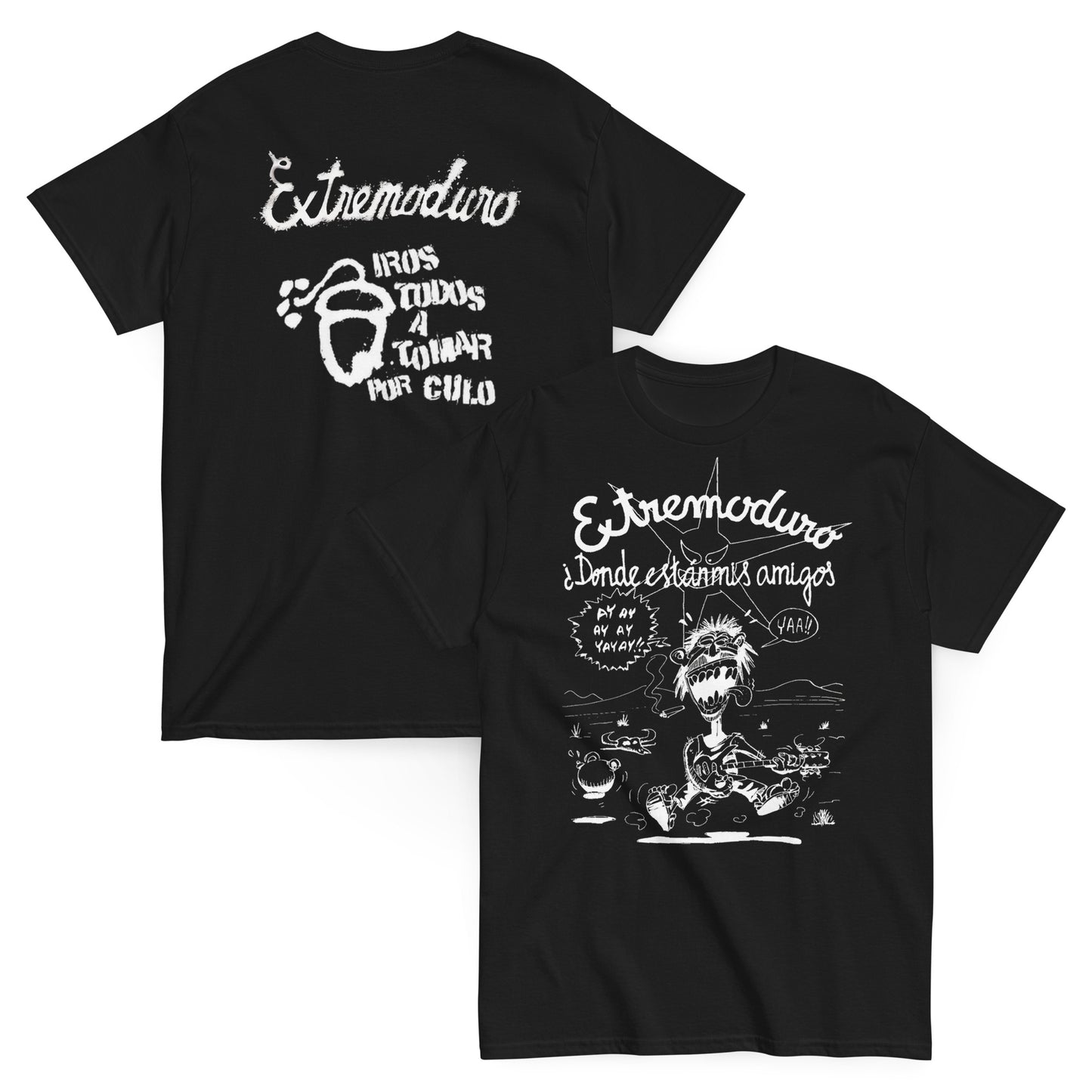 Extremoduro - Camiseta Rock Español Legendario Unisex Clásica