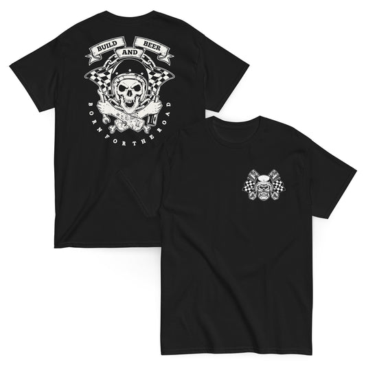 Biker Custom Rider - Camiseta Motocicleta Unisex Clásica