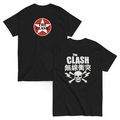 The Clash Camiseta Punk Rock Londres Unisex Clásica