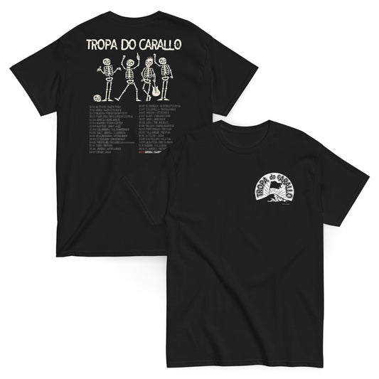 Tropa do Carallo Camiseta Punk Rock Unisex Clásica