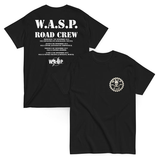 W.A.S.P. Camiseta Heavy Metal Los Ángeles Blackie Lawless Unisex Clásica