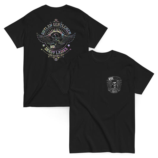 Volbeat Camiseta Heavy Metal Guitar Gangsters & Cadillac Blood Unisex Clásica