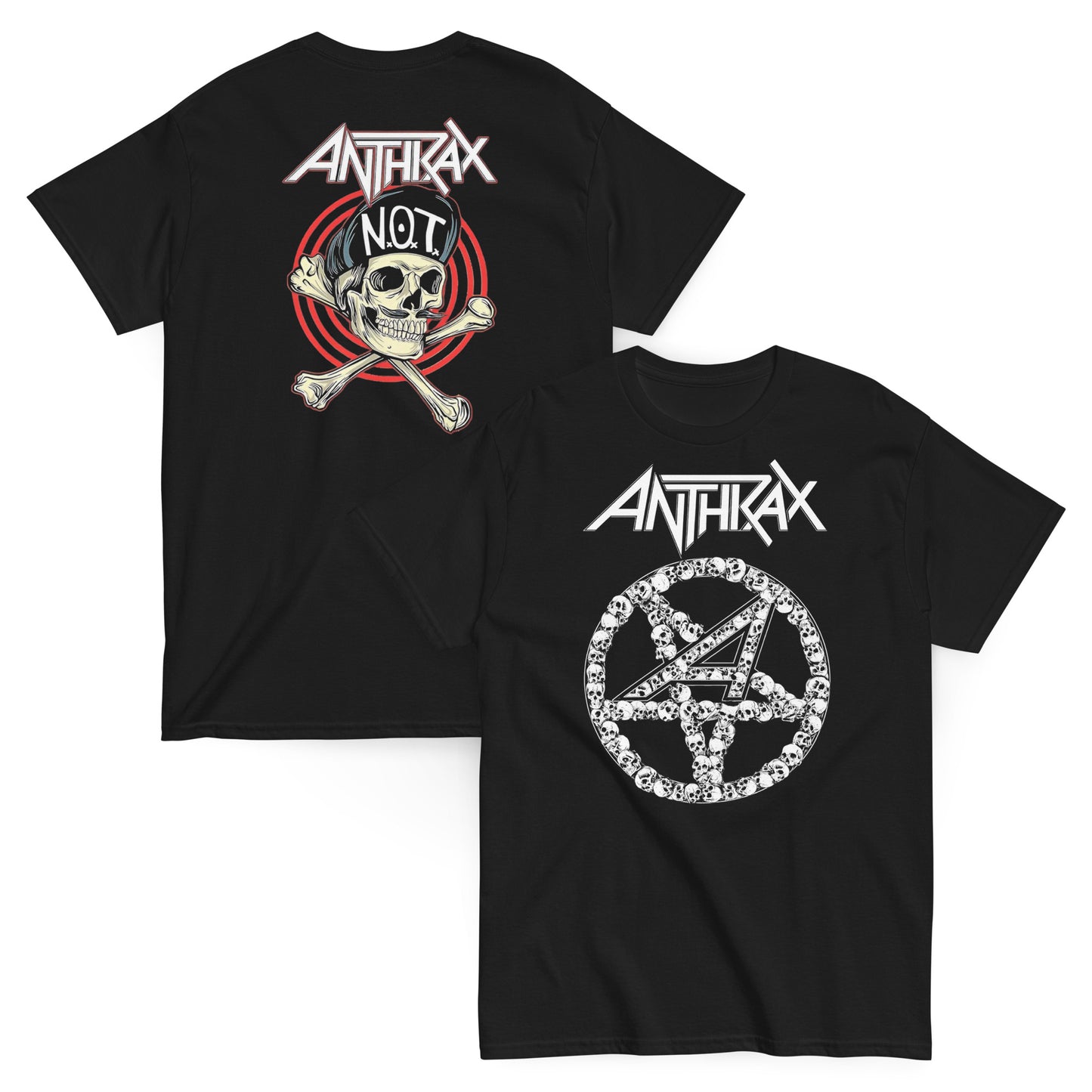 Anthrax Camiseta Thrash Metal Spreading the Disease Nueva York Unisex Clásica