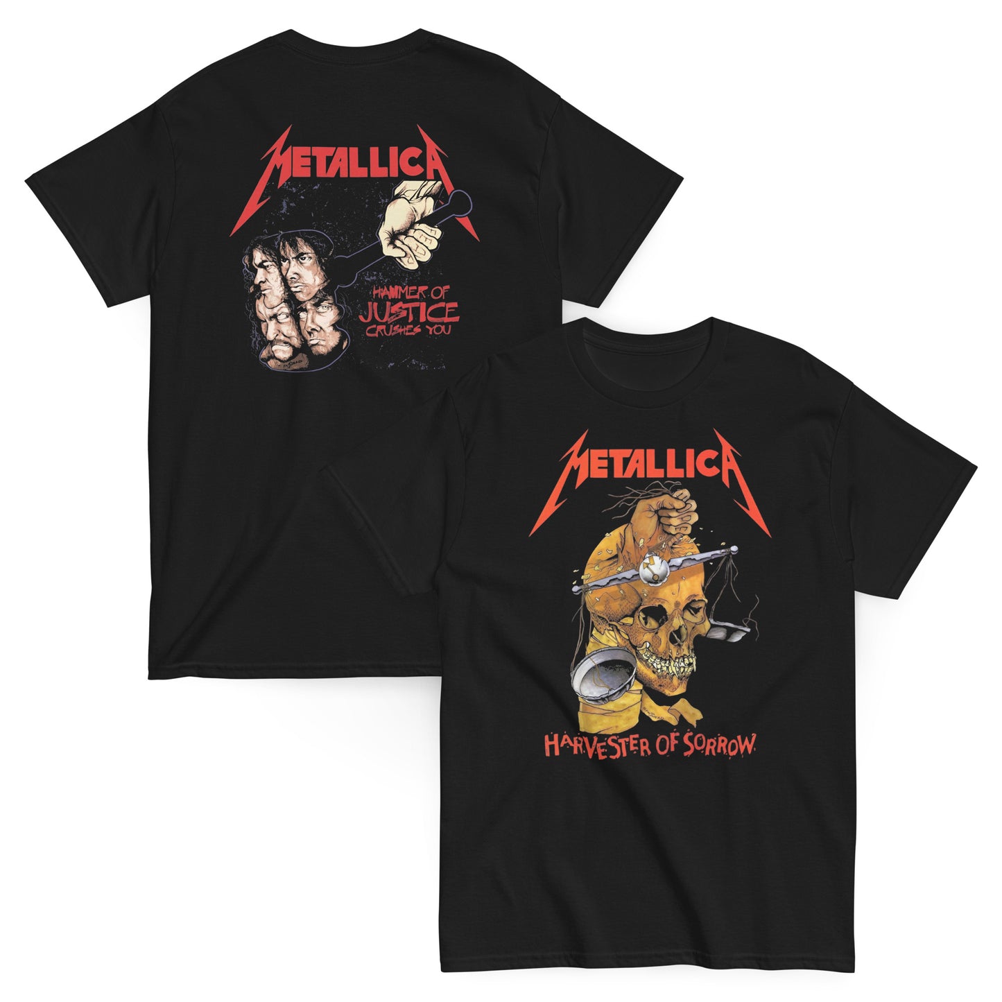 Metallica Camiseta Thrash Metal San Francisco Unisex Premium