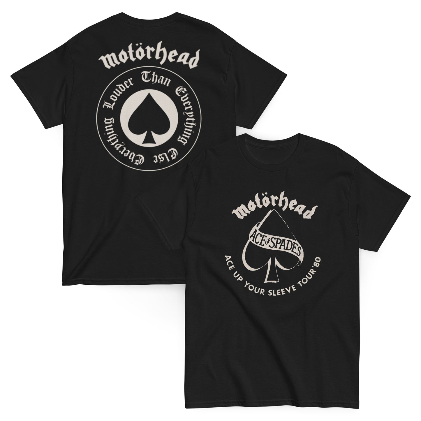 Motörhead Camiseta Heavy Metal Ace of Spades Unisex Clásica