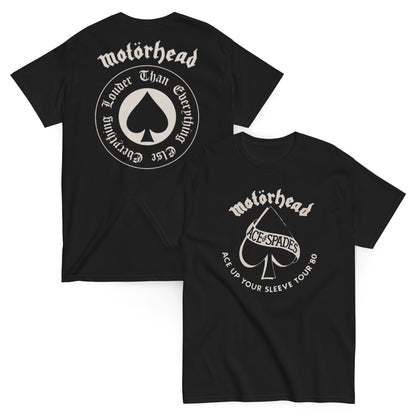 Motörhead Camiseta Heavy Metal Ace of Spades Unisex Clásica
