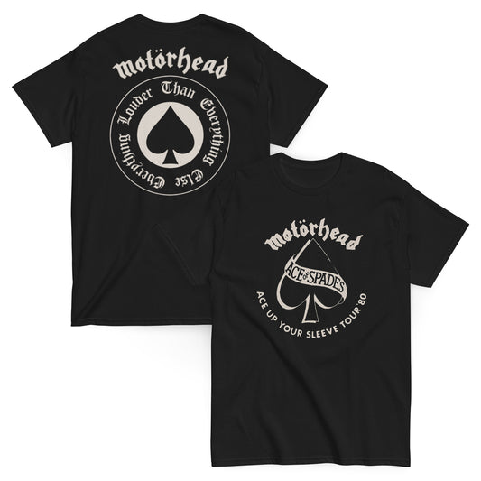 Motörhead Camiseta Heavy Metal Ace of Spades Unisex Clásica