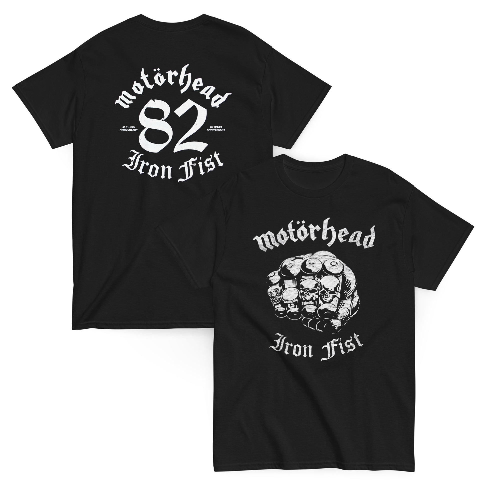 Motorhead Camiseta Heavy Metal Iron Fist Unisex Premium