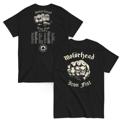 Motörhead Camiseta Heavy Metal Iron Fist Unisex Clásica