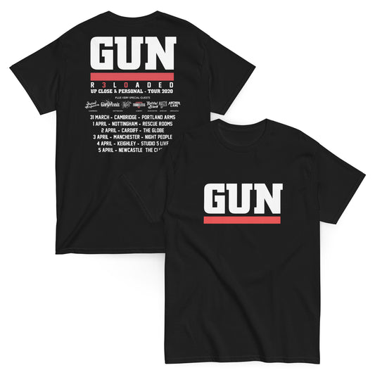 Gun Camiseta Hard Rock Glasgow Unisex Clásica