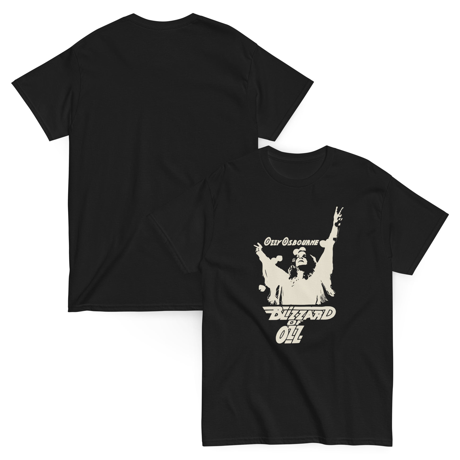 Ozzy Osbourne Camiseta Heavy Metal Blizzard of Ozz Unisex Clásica