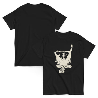 Ozzy Osbourne Camiseta Heavy Metal Blizzard of Ozz Unisex Clásica