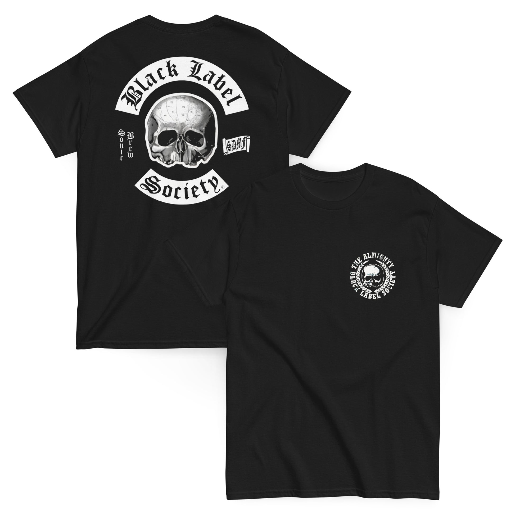 Black Label Society Camiseta Heavy Metal Shot to Hell Unisex Premium