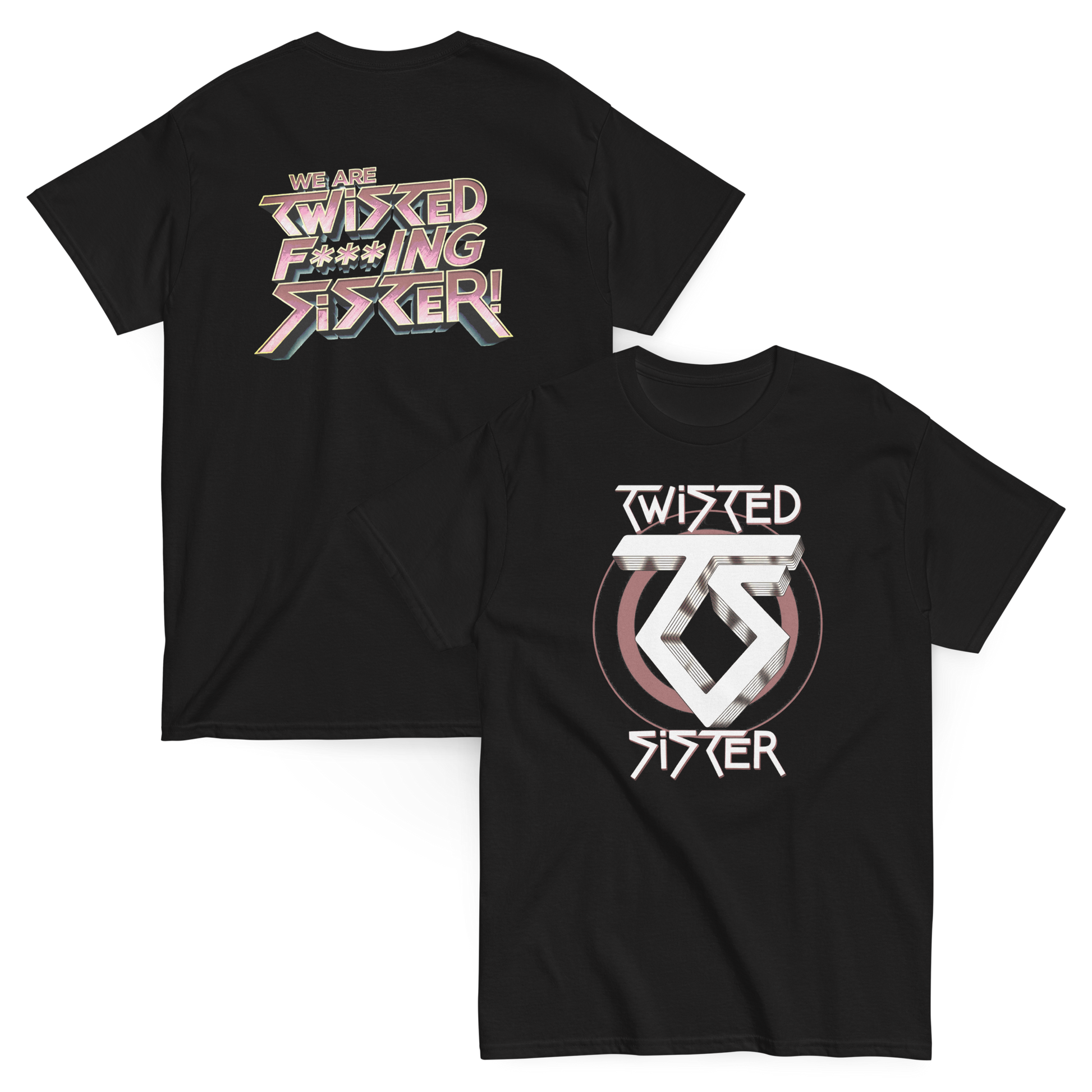 Twisted Sister Camiseta Glam Metal Nueva York Unisex Premium