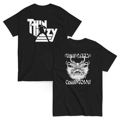Thin Lizzy Camiseta Hard Rock Chinatown Phil Lynott Unisex Premium