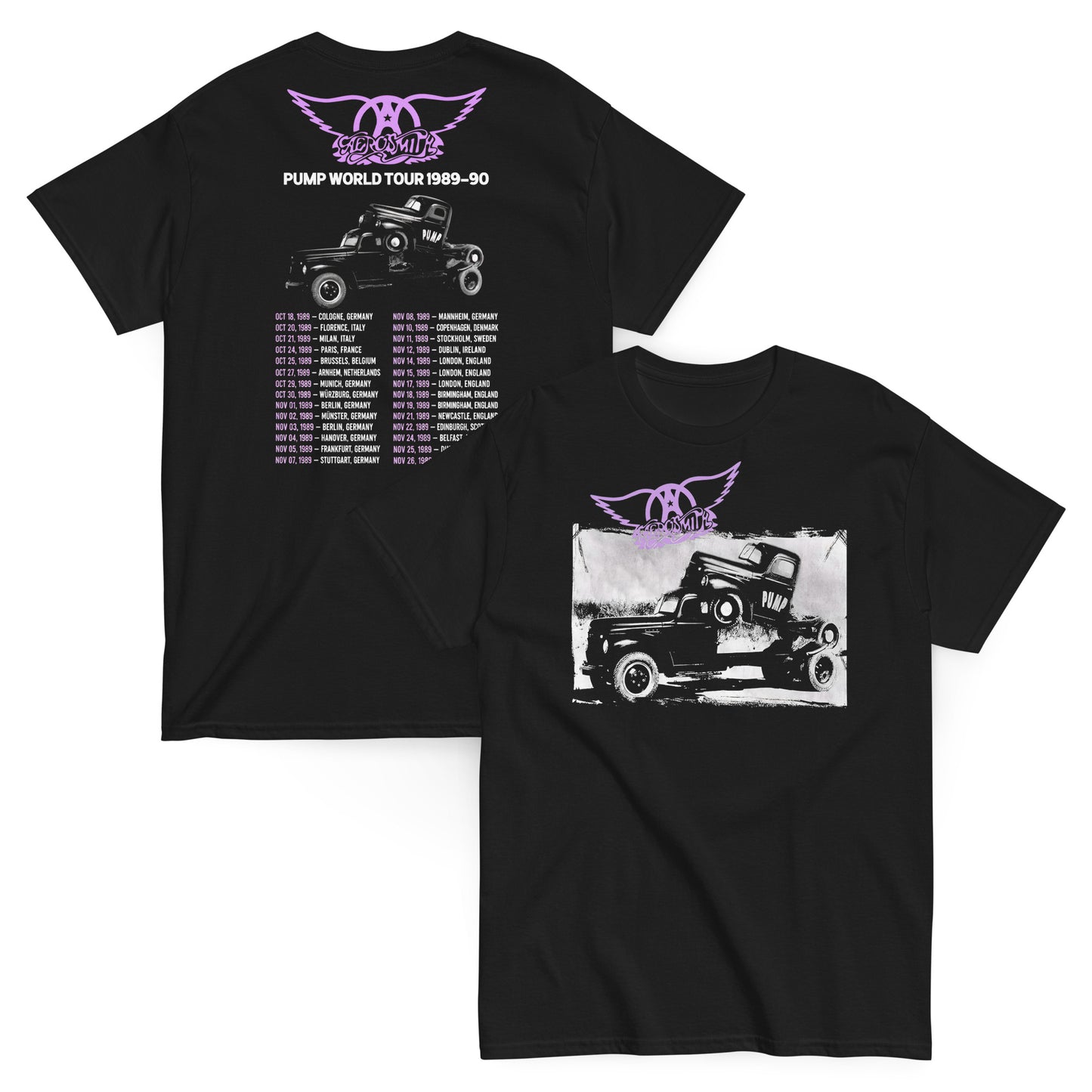 Aerosmith Camiseta Hard Rock Pump Unisex Premium