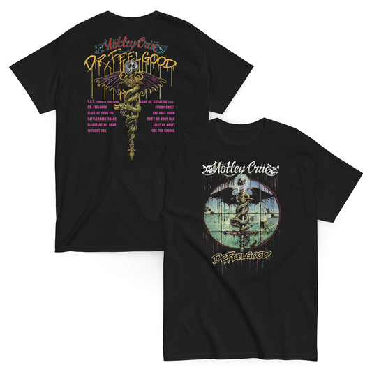 Mötley Crüe Camiseta Glam Metal Sticky Sweet Unisex Premium
