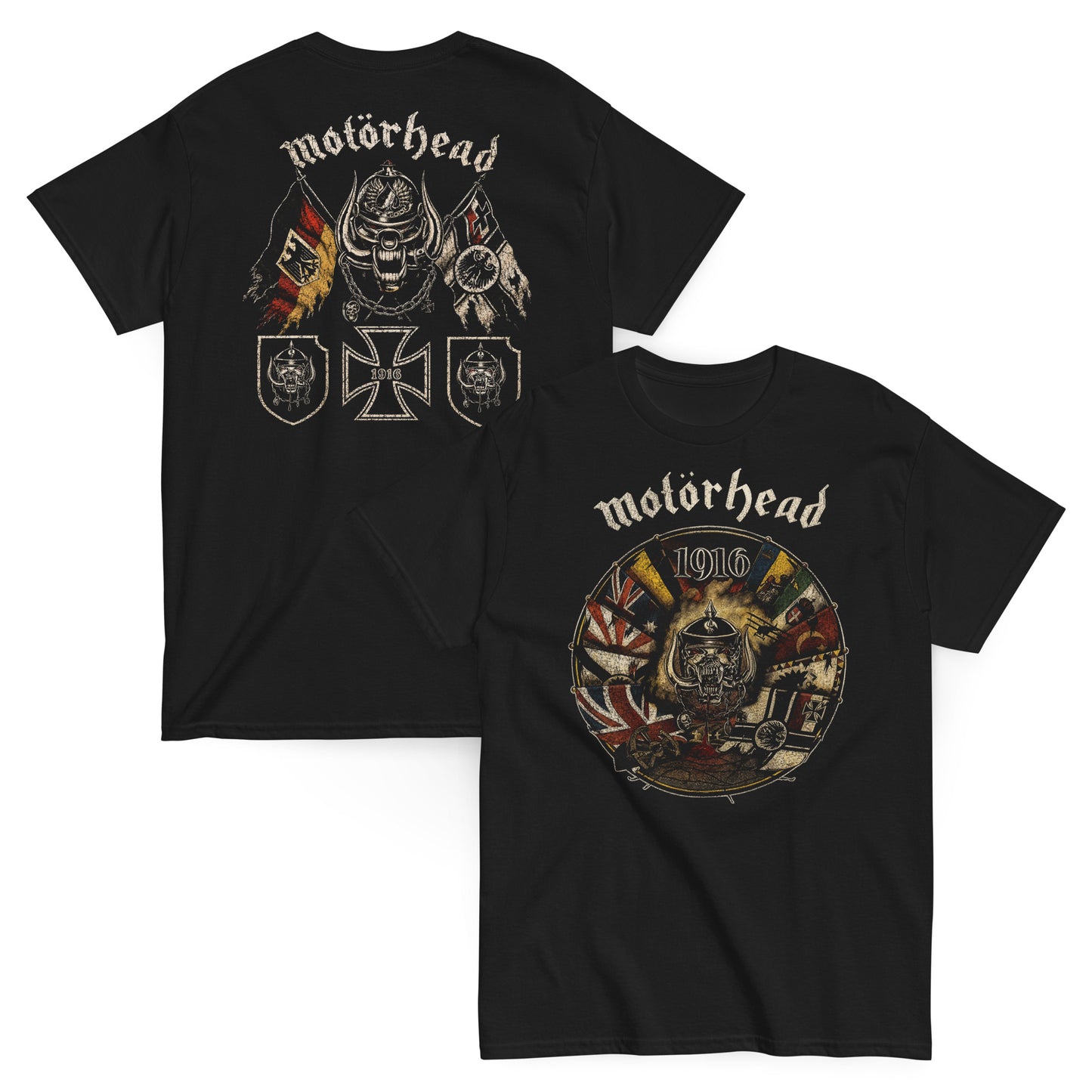 Motorhead Camiseta Heavy Metal 1916 Unisex Clásica