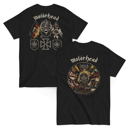 Motorhead Camiseta Heavy Metal 1916 Unisex Clásica