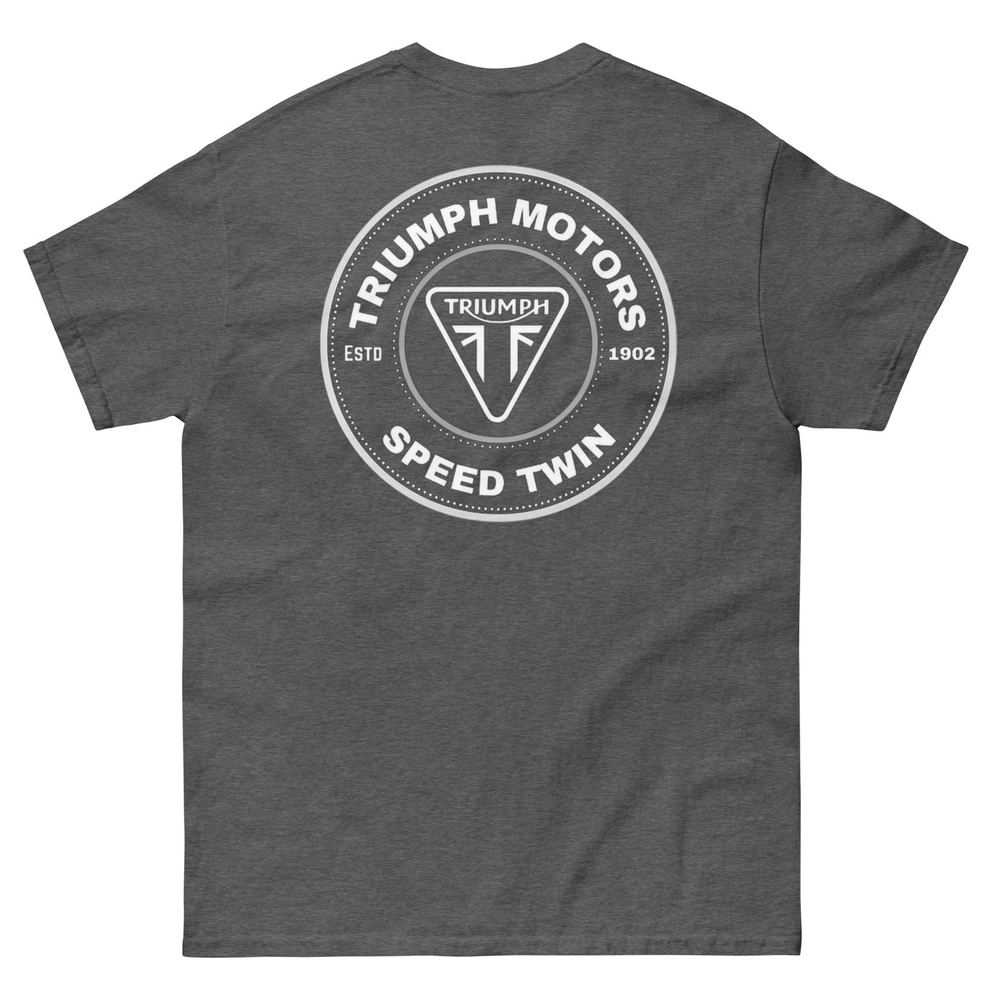 Triumph Motors - Camiseta Biker Motocicletas Unisex Clásica