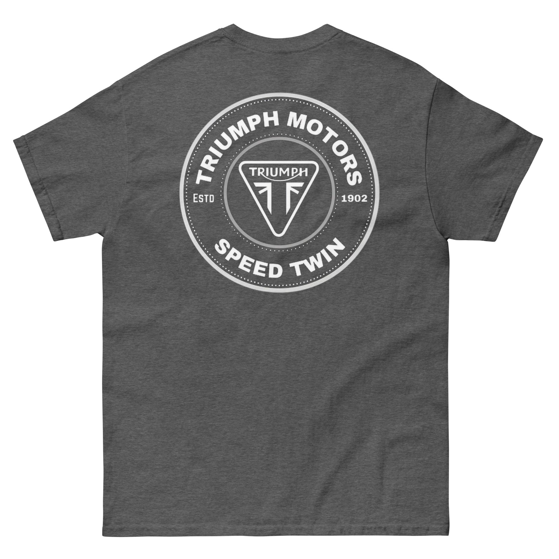 Triumph Motors - Camiseta Biker Motocicletas Unisex Clásica