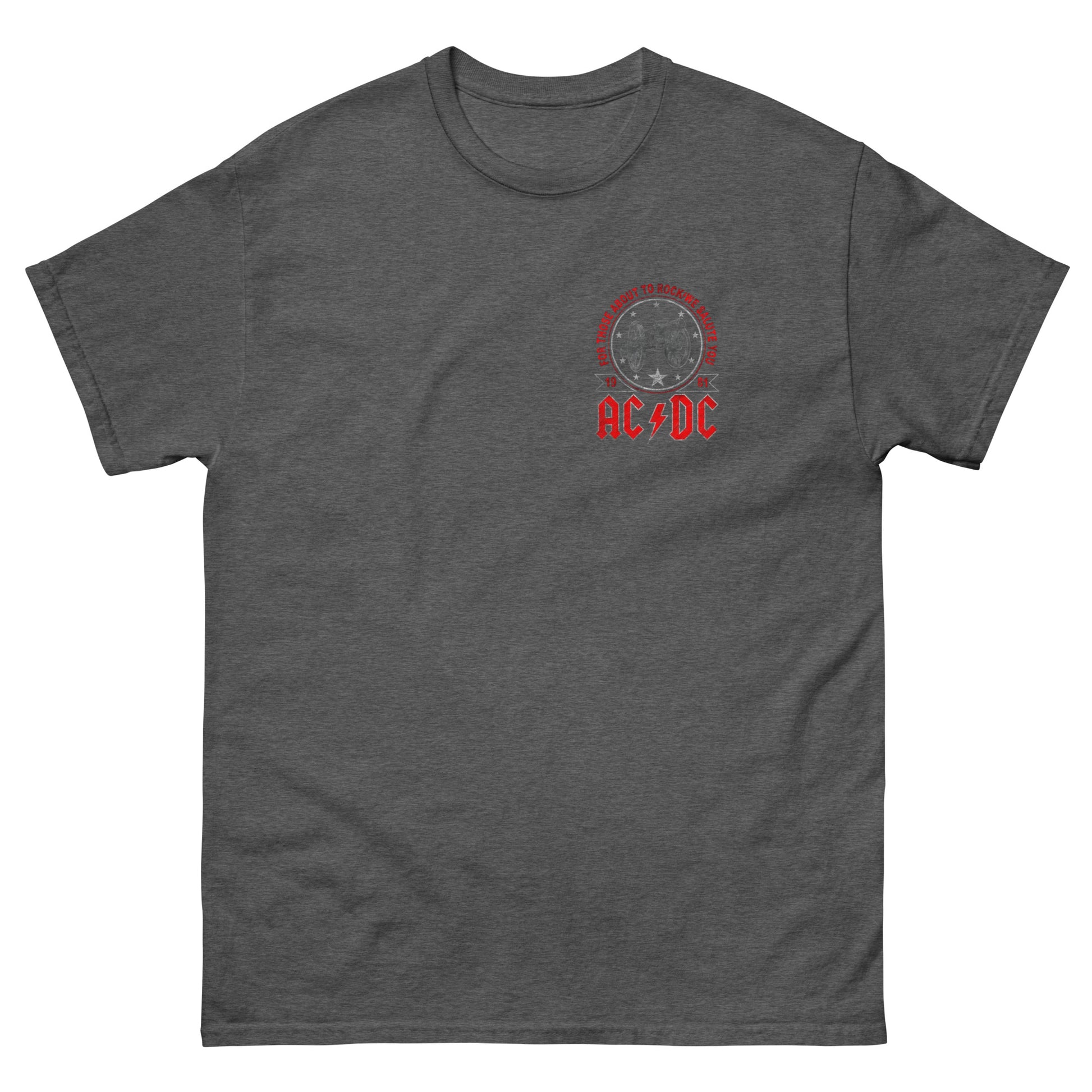 AC/DC Camiseta Hard Rock Japan Tour 1981 Unisex Clásica