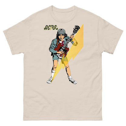 AC/DC Camiseta Hard Rock Angus Young Unisex Premium