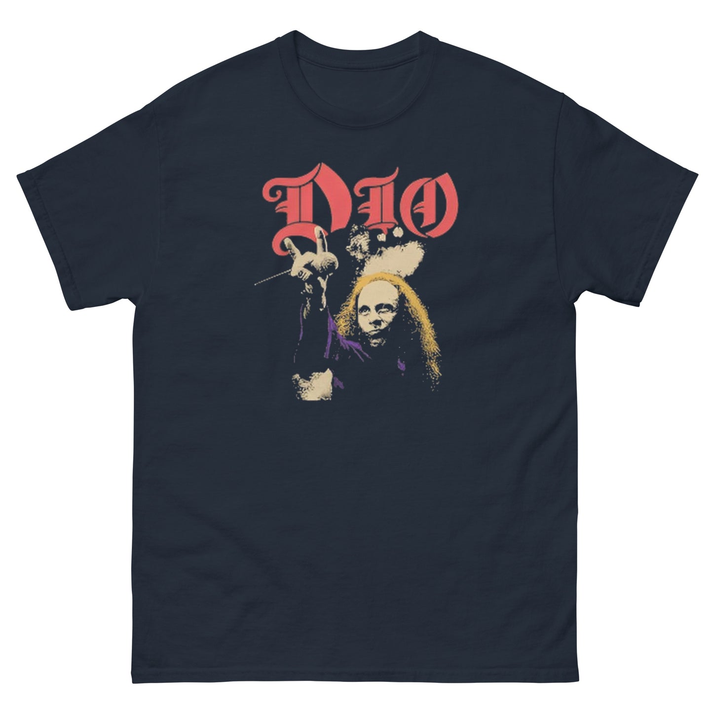 Dio - Camiseta Heavy Metal Ronnie James Dio Unisex Premium