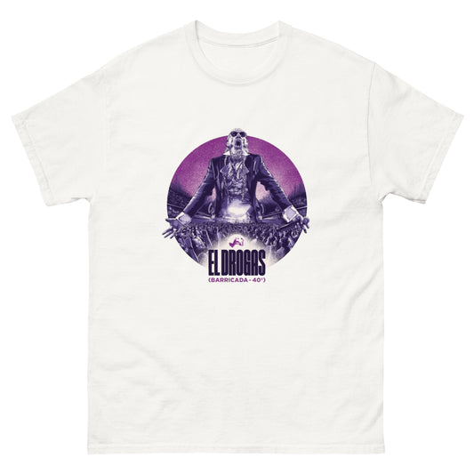 El Drogas Camiseta Rock Español Enrique Villarreal Unisex Premium