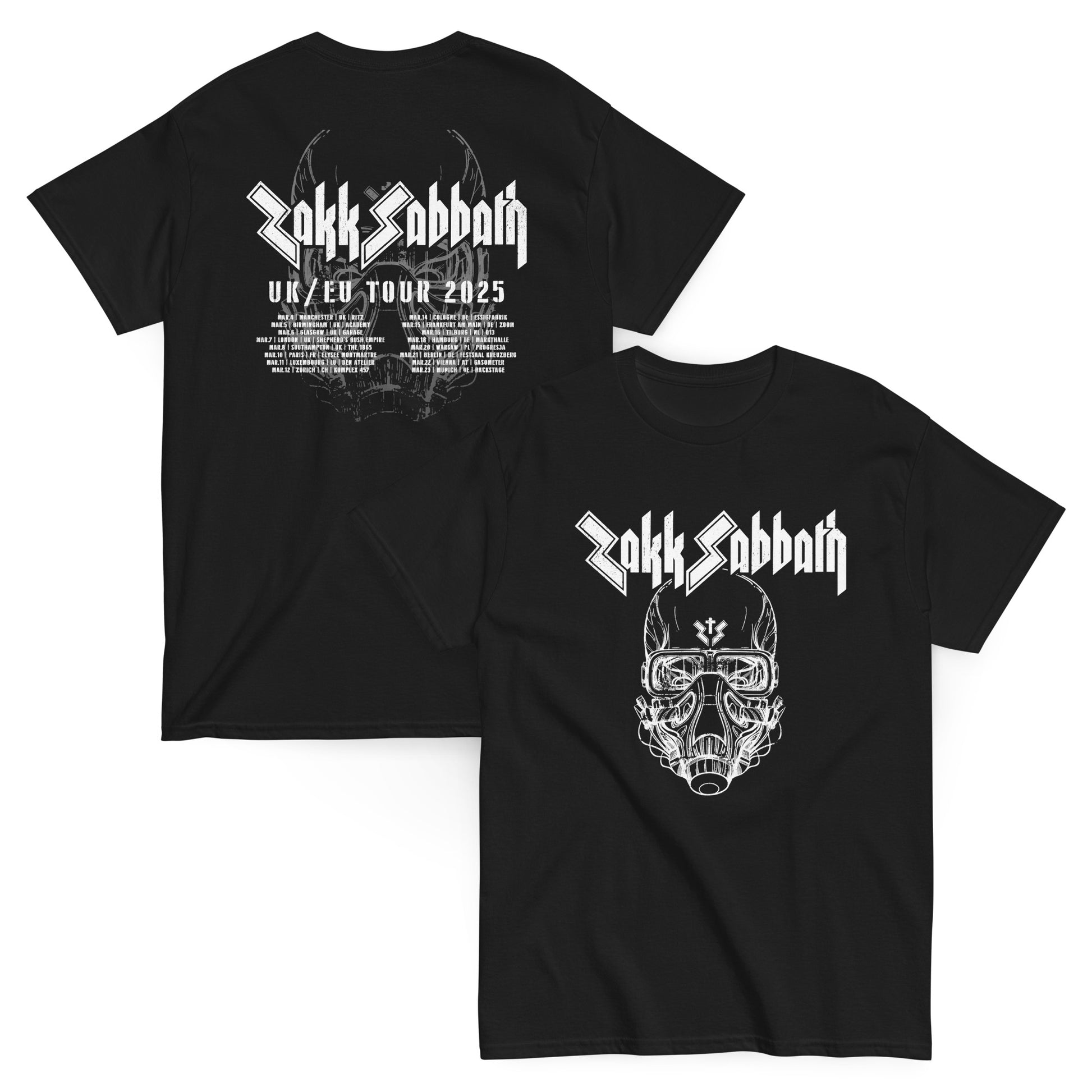 Zakk Sabbath Camiseta Heavy Metal Zakk Wylde Unisex Premium